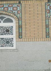 پنجره های حرم حضرت معصومه (س) گره سازی شده از چهار پهلوی ۱۲میلیمتری