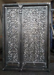 درب فلزی طرح چوب سنندج